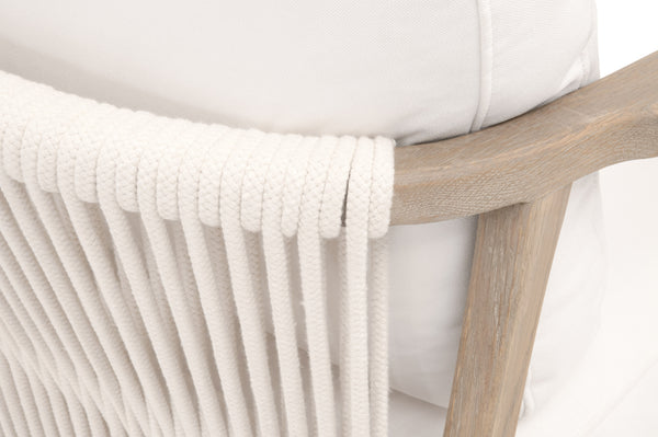 Essentials for Living Bella Antique Harbor Club Chair 8049.SGRY-OAK/LPPRL