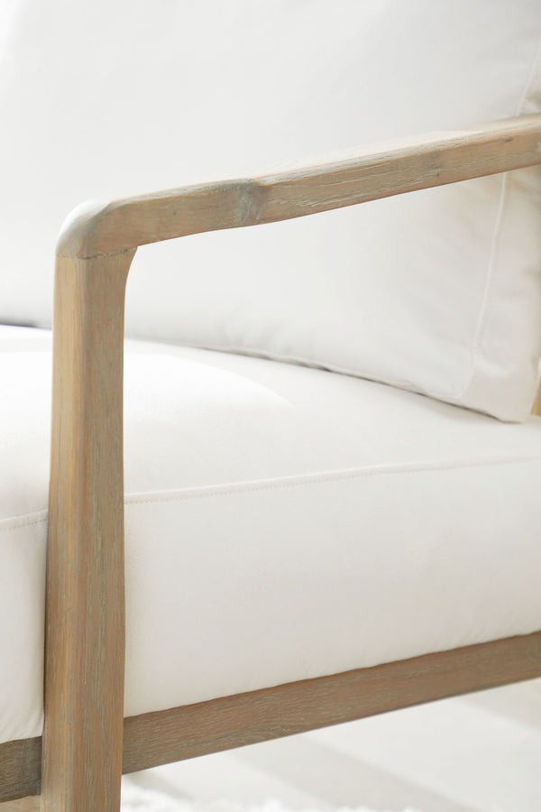 Essentials for Living Bella Antique Harbor Club Chair 8049.SGRY-OAK/LPPRL