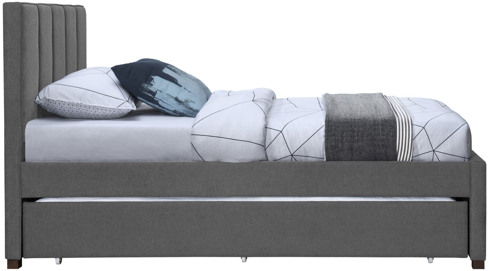 Meridian Furniture Harper Contemporary Trundle Bed - Thumbnail 5