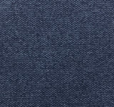 Harper Linen Textured Fabric / Engineered Wood / Foam Contemporary Navy Linen Textured Fabric Twin Trundle Bed - 82.5" W x 41" D x 46" H