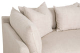 Essentials for Living Stitch & Hand - Upholstery Haven 110" Lounge Slipcover RF Sectional 6606-RF.BISQ