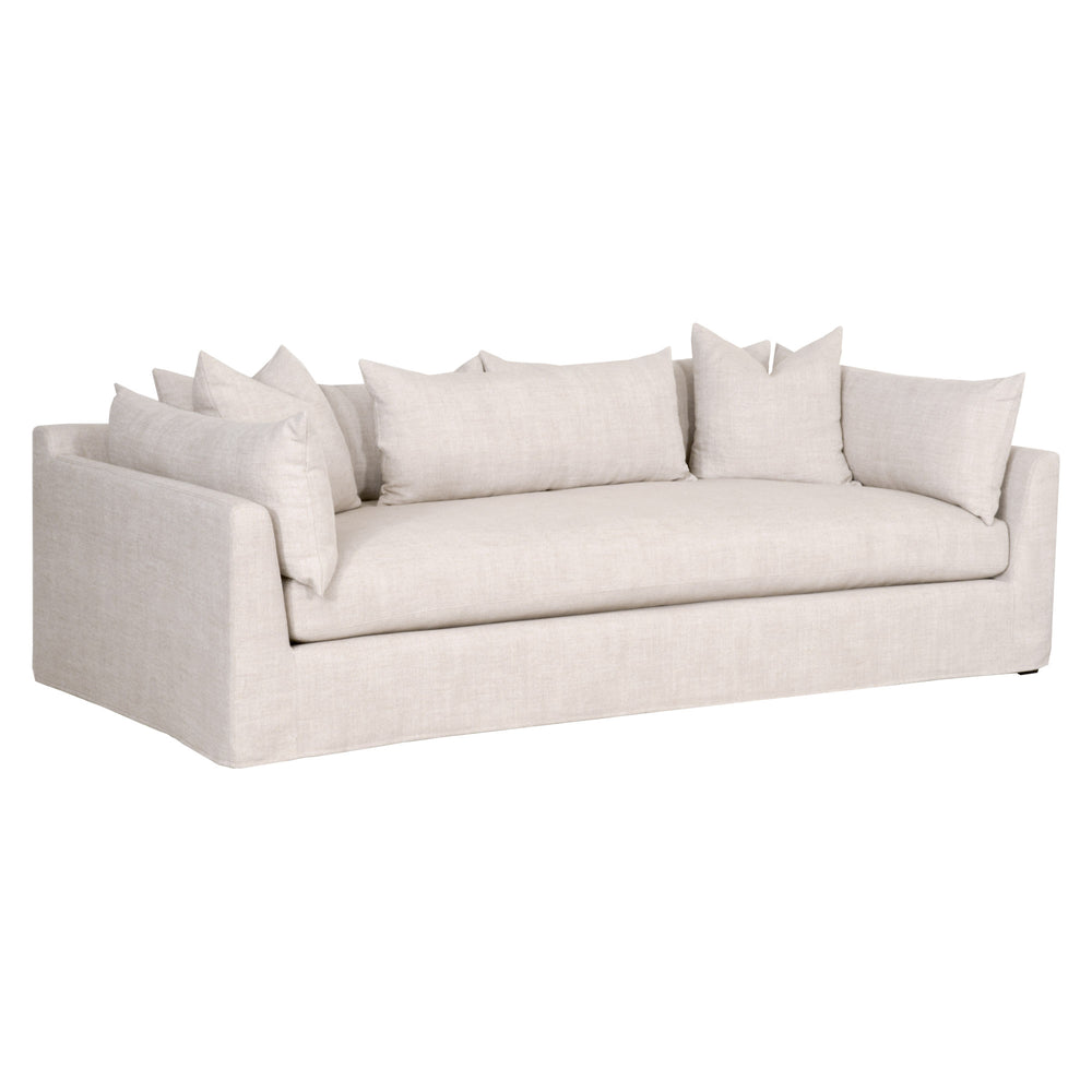 Essentials for Living Stitch & Hand - Upholstery Haven 96" Lounge Slipcover Sofa 6606-3.BISQ