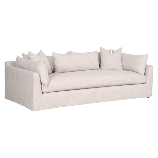 Essentials for Living Stitch & Hand - Upholstery Haven 96" Lounge Slipcover Sofa 6606-3.BISQ