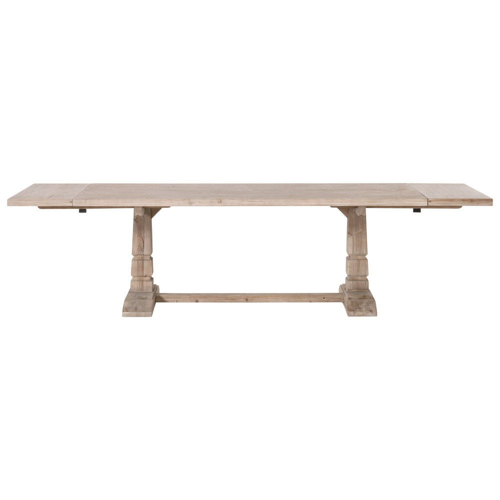 Essentials for Living Bella Antique Hayes Extension Dining Table 8013.SGRY-PNE