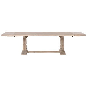 Essentials for Living Bella Antique Hayes Extension Dining Table 8013.SGRY-PNE