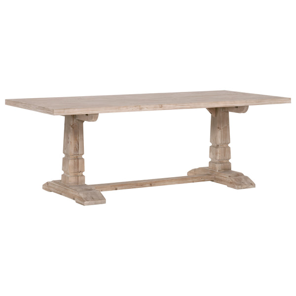 Essentials for Living Bella Antique Hayes Extension Dining Table 8013.SGRY-PNE