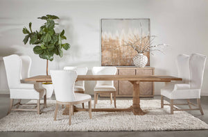 Essentials for Living Bella Antique Hayes Extension Dining Table 8013.SGRY-PNE