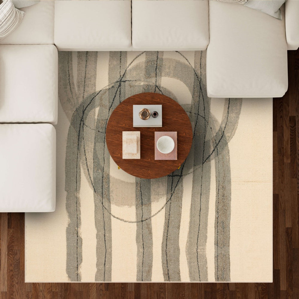 Karastan Rugs Helix Turtle Dove 8' x 10' Area Rug