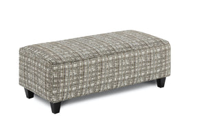 Fusion 100 Transitional Cocktail Ottoman 100 Potlach Marine