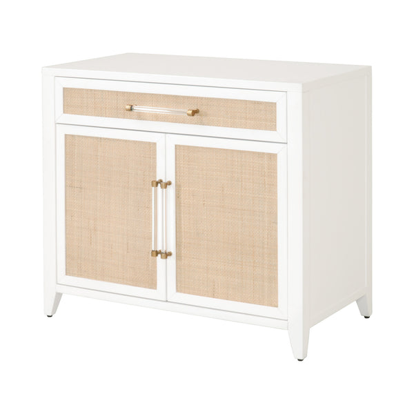 Essentials for Living Traditions Holland Media Chest 6146.WHT/NAT
