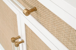 Essentials for Living Traditions Holland Media Chest 6146.WHT/NAT