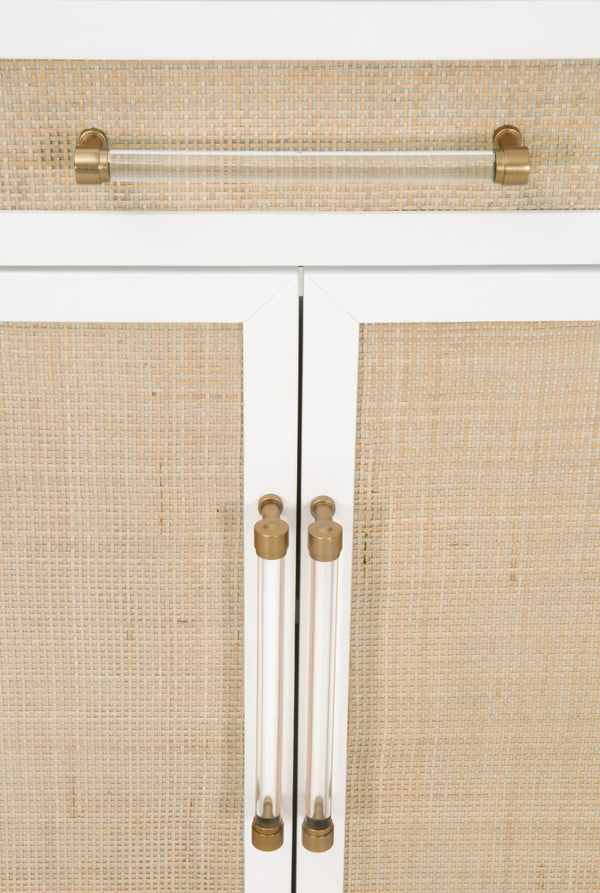 Essentials for Living Traditions Holland Media Chest 6146.WHT/NAT