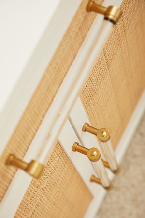 Essentials for Living Traditions Holland Media Chest 6146.WHT/NAT