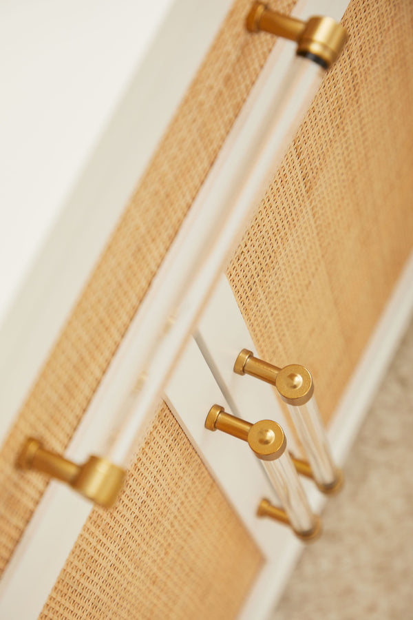 Essentials for Living Traditions Holland Media Chest 6146.WHT/NAT