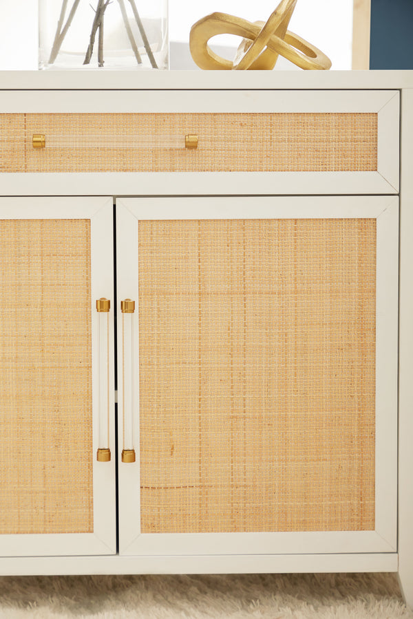 Essentials for Living Traditions Holland Media Chest 6146.WHT/NAT