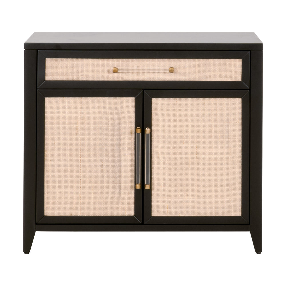 Essentials for Living Holland Media Chest 6146.B-BLK/NAT