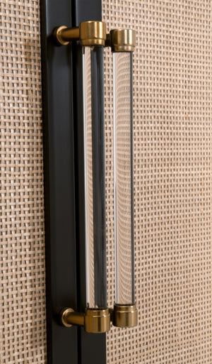 Essentials for Living Holland Media Chest 6146.B-BLK/NAT