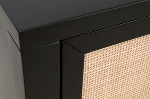 Essentials for Living Holland Media Sideboard 6142.B-BLK/NAT