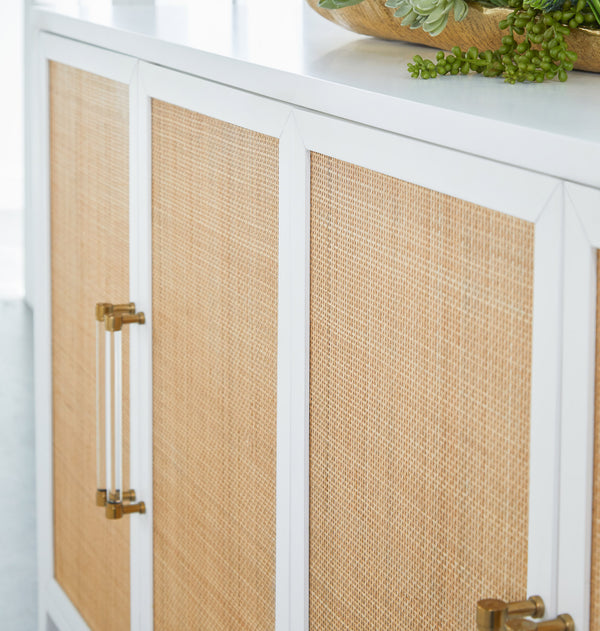 Essentials for Living Traditions Holland Media Sideboard 6142.WHT/NAT