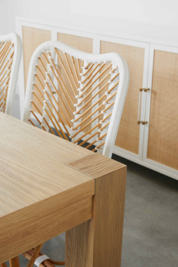 Essentials for Living Traditions Holland Media Sideboard 6142.WHT/NAT