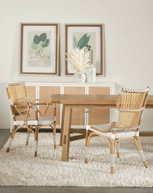 Essentials for Living Traditions Holland Media Sideboard 6142.WHT/NAT