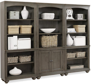 Aspenhome Oxford Traditional Open Bookcase I07-333-PEP