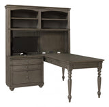 Aspenhome Oxford Traditional 72" Writing Desk I07-344-PEP