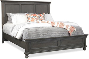Aspenhome Oxford Traditional Cal King Panel Bed I07-407-PEP/I07-410-PEP/I07-415-PEP