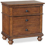 Aspenhome Oxford Traditional 2 Drawer Nightstand I07-450-WBR