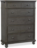 Aspenhome Oxford Traditional 5 Drawer Chest I07-456-PEP