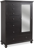 Aspenhome Oxford Traditional Chiffarobe I07-459-BLK