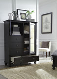 Aspenhome Oxford Traditional Chiffarobe I07-459-BLK