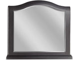 Aspenhome Oxford Traditional Arched Mirror I07-463-BLK