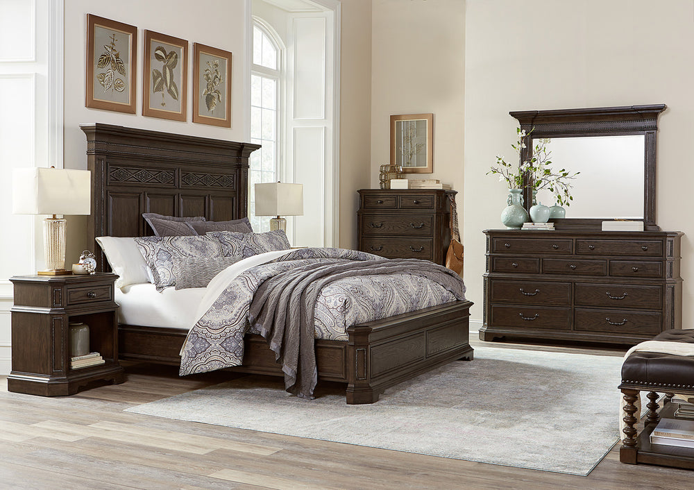 Aspenhome Foxhill Traditional Cal King Panel Storage Bed I201-407D/I201-410/I201-415