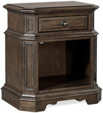 Foxhill Traditional 1 Drawer Nightstand