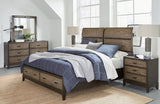 Aspenhome Westlake Modern/Contemporary Queen Sleigh Storage Bed I205-400/I205-402/I205-403D