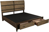 Aspenhome Westlake Modern/Contemporary Cal King Sleigh Storage Bed I205-404/I205-407D/I205-410