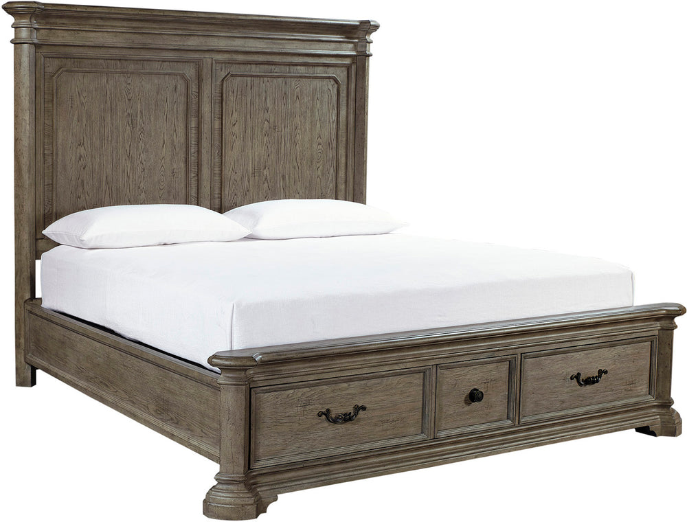 Aspenhome Hamilton Traditional Cal King Panel Storage Bed I206-407D/I206-415/I206-410