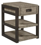 Grayson Rustic Chairside Table