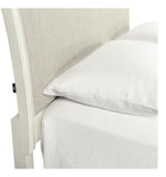 Aspenhome Charlotte Transitional Queen Upholstered Bed I218-402-WHT/I218-422-WHT/I218-403-WHT