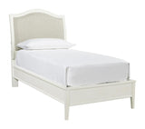 Aspenhome Charlotte Transitional Queen Upholstered Bed I218-402-WHT/I218-422-WHT/I218-403-WHT