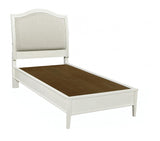 Aspenhome Charlotte Transitional Queen Upholstered Bed I218-402-WHT/I218-422-WHT/I218-403-WHT