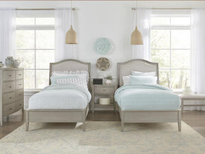 Aspenhome Charlotte Transitional Cal King Upholstered Bed I218-425-SHL/I218-410-SHL/I218-407-SHL