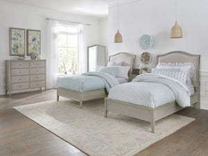Aspenhome Charlotte Transitional Cal King Upholstered Bed I218-425-SHL/I218-410-SHL/I218-407-SHL