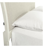 Aspenhome Charlotte Transitional Cal King Upholstered Bed I218-425-WHT/I218-410-WHT/I218-407-WHT