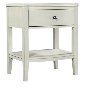 Aspenhome Charlotte Transitional 1 Drawer Nightstand I218-451N-WHT