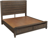 Aspenhome Easton Transitional Queen Panel Storage Bed I246-402/I246-403D/I246-412