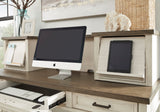 Aspenhome Caraway Farmhouse Pedestal Desk and Return I248-308-1/I248-308-1/I248-307-1/I248-307H-1