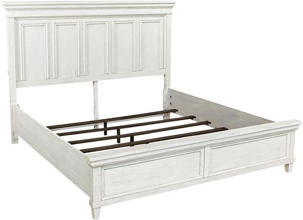 Aspenhome Caraway Farmhouse Cal King Panel Bed I248-410-1/I248-415-1/I248-407-1