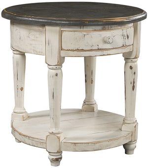 Aspenhome Hinsdale Traditional Round End Table I250-9141-COT